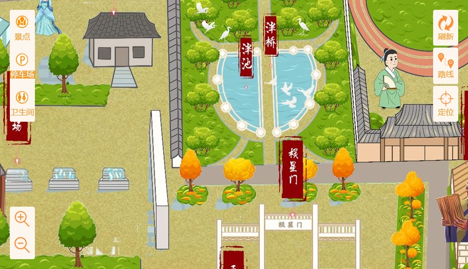 碾子山手绘地图景区语音讲解导览系统：智慧景区建设的基石